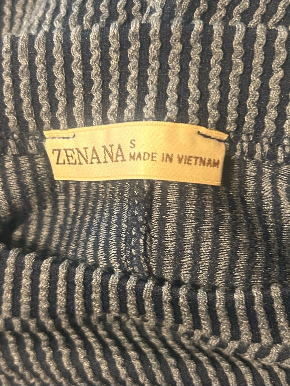 Zenana Outfitters Navy Wide-Leg Lounge Set NWOT - Picture 3 of 4